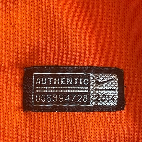 Netherlands 2014 Home Soccer Jersey by Nike, Ward #10, Orange, Men's Medium - Picture 2 of 7